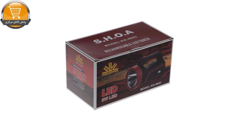 چراغ قوه شعاع مدلF14 KN-8693 3W | پخش کالای مرکزی