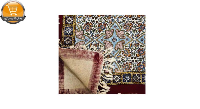 پارچه قلمکار علا سایز 80 × 80 سانتی‌متر مدل 101 3024