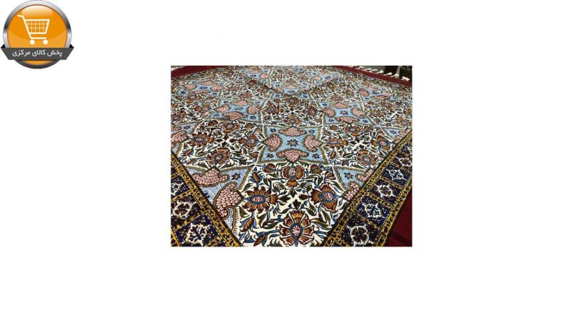 پارچه قلمکار علا سایز 80 × 80 سانتی‌متر مدل 101 3024