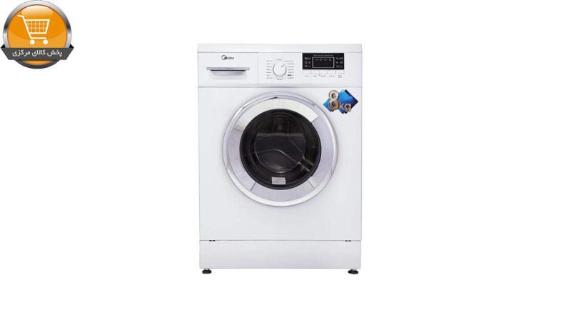 لباسشویی اتوماتیک WU-24804 W-8KG سفید درب کروم | پخش کالای مرکزی