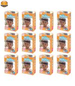 پوشک بچه مای بیبی مدل خانواده شاد سایز 3 دوازده بسته 9 عددی | فروشگاه اینترنتی پخش کالای مرکزی