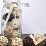 دکوری مدل حصیری مجموعه 8 عددی | فروشگاه آنلاین پخش کالای مرکزی