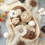 دکوری مدل حصیری مجموعه 8 عددی | فروشگاه آنلاین پخش کالای مرکزی
