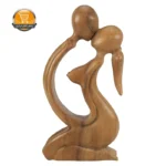 مجسمه چوبی مدل عاشقانه | فروشگاه آنلاین پخش کالای مرکزی
