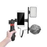 کیت نگهدارنده موبایل کامیکا COMICA CVM-VM10-K5 به همراه نور و میکروفون|فروشگاه اینترنتی پخش کالای مرکزی|فروشگاه اینترنتی پخش کالای مرکزی