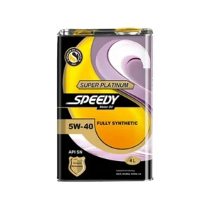 روغن موتور اسپیدی مدل سوپر پلاتینیوم SN 5W40 حجم چهار لیتر|فروشگاه اینترنتی پخش کالای مرکزی