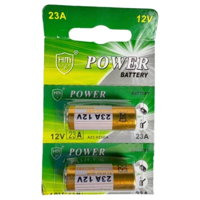 باتری 23A اچ ام پاور مدل 12V بسته 2 عددی| خرید آنلاین از فروشگاه اینترنتی پخش کالای مرکزی