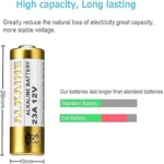 باتری 23A اچ ام پاور مدل 12V بسته 5 عددی| خرید آنلاین از فروشگاه اینترنتی پخش کالای مرکزی